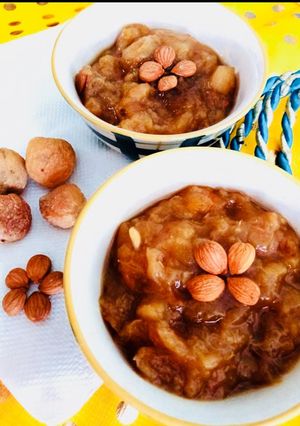 A picture of Khubani ka meetha.