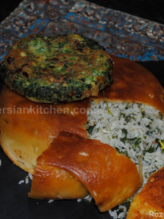 عکسی از دستور سبزی پلو با ماهی