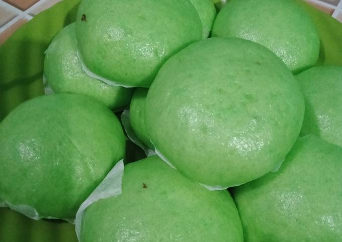 Resep Bakpao Pandan Isi Coklat Oleh Sri Rizki Cookpad 1640