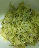 Quick Cabbage with Mustard seeds