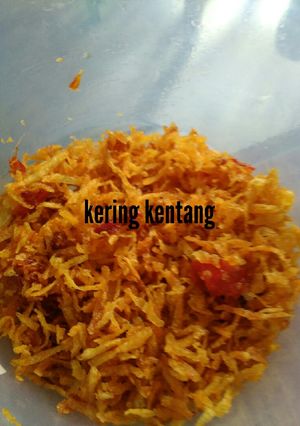 Foto resep Kering kentang pedas manis