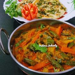 A picture of Veg Kolhapuri.
