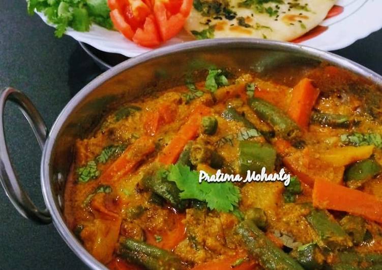 Recipe of Award-winning Veg Kolhapuri