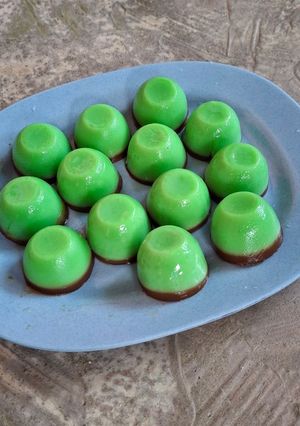 Foto resep Talam Pandan Gula Kelapa Fiber Creme