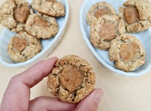 Una foto de Galletas de avena y pera 🍐 sin azúcares agregados