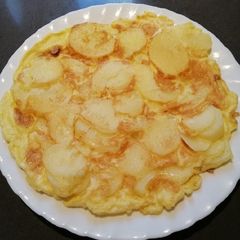 A picture of Potato Pizza Egg😊.