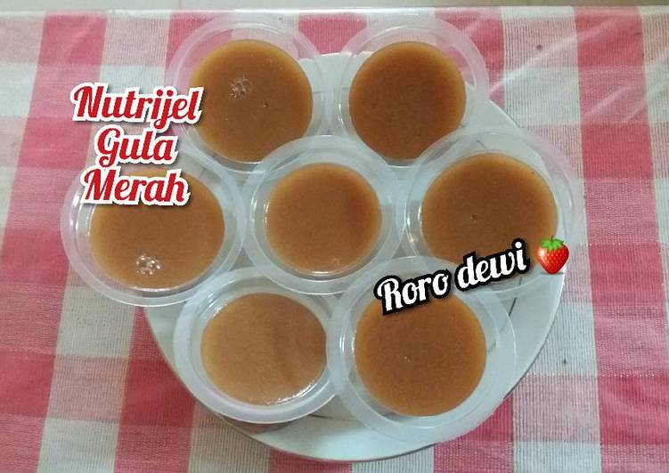 Resep Nutrijel Gula Merah Anti Gagal