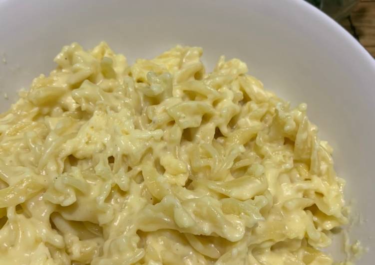 Resep Mac n cheese pakai fusili Anti Gagal