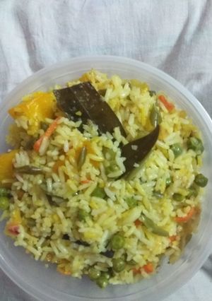 A picture of Veg fried rice.
