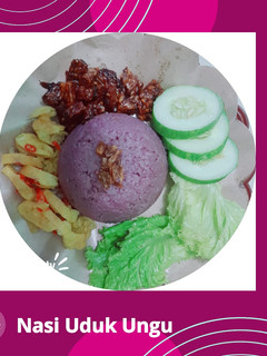 Foto resep Nasi Uduk Ungu
