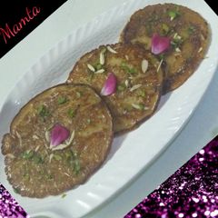 A picture of Wheat flour Maalpua.