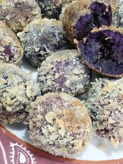 Foto resep Kroket ubi ungu