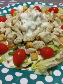 Una foto de Ensalada César crujiente