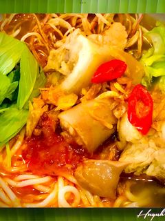 Hình của món Bún Đuôi Heo.