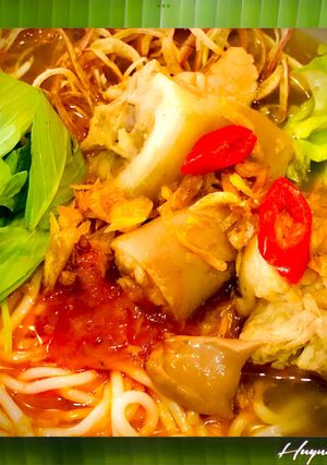 Hình của món Bún Đuôi Heo.