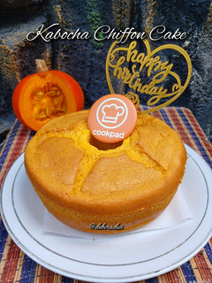 Foto resep Kabocha Chiffon Cake