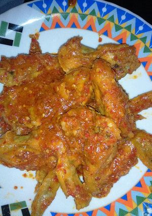 Foto resep Chicken Wings Pedas (Ayam Goreng Pedas)