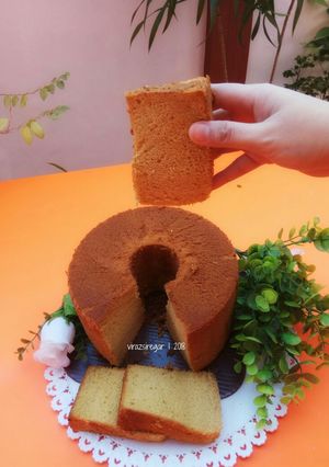 Foto resep Caramel Chiffon Cake