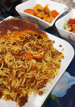 عکسی از دستور مخلوط پلو😋