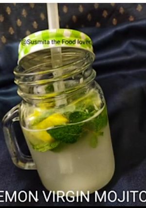 A picture of Lemon virgin mojito.