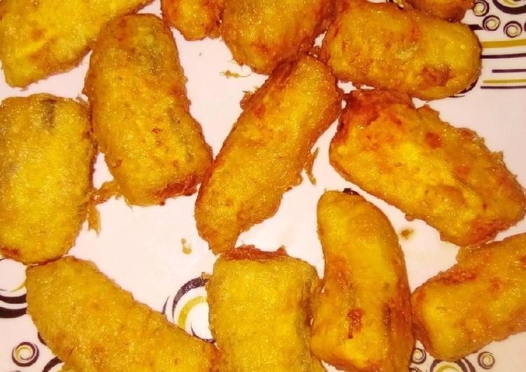 How to Prepare Favorite Deep fried bananas with a twist