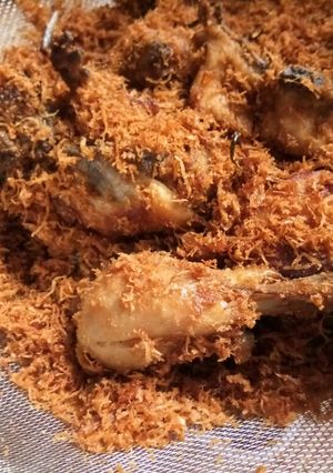 Foto resep Ayam bumbu khas minang