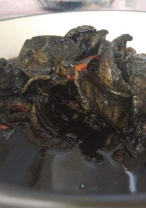 Foto resep Sotong masak hitam
