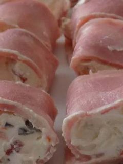 Una foto de Rollitos de jamón cocido