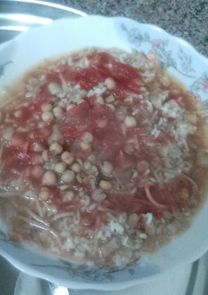 صورة لوصفة بليله أكلات شعبية