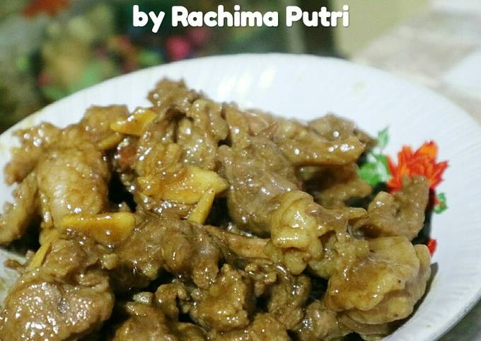 19. Oseng-oseng Daging Sapi