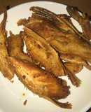 Vây Cá Hồi Chiên Nghệ