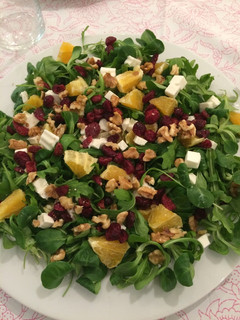 Una foto de Ensalada con frutos secos
