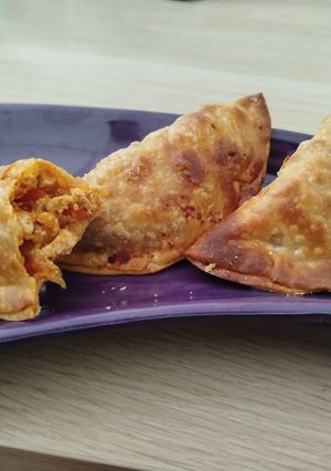 Una foto de Empanadillas de verduras con tofu