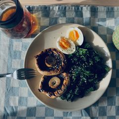 A picture of Healthy and Refreshing Breakfast made in just 12 minutes ☕️.