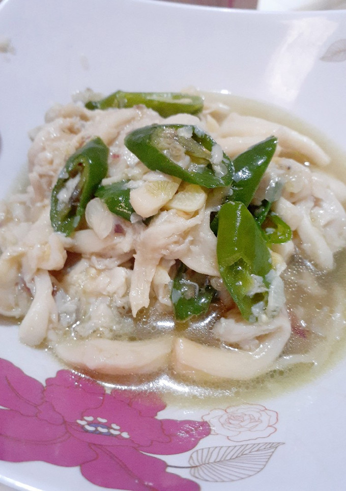 Foto resep Tumis Jamur Cabe Ijo