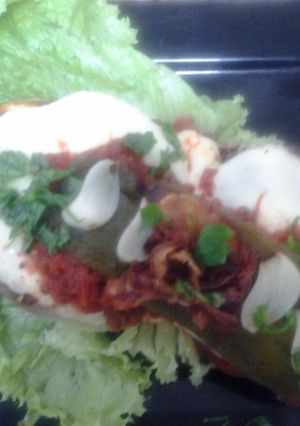 Una foto de Hamburguesa doble