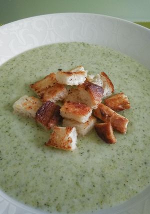 O poză a rețetei Supă cremă de broccoli.