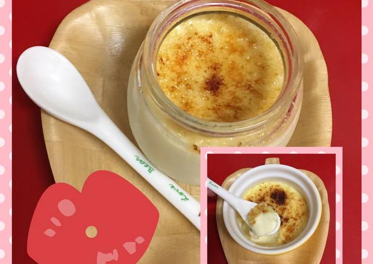 烤焦糖脆皮布蕾~國際牌水波爐