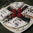 Waffles con manjar