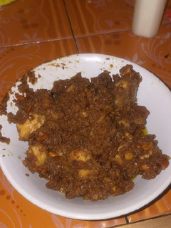 Foto resep Ayam kuah kacang bumbu sate
