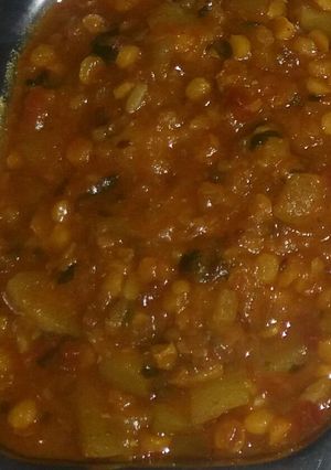 A picture of Dal ghiya.