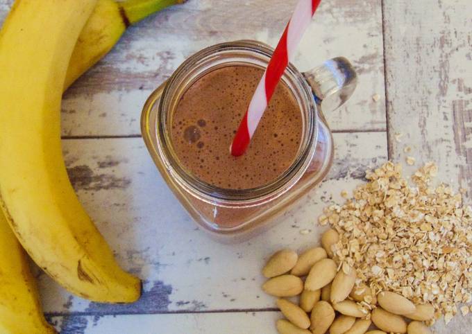 Simple Way to Make Homemade Secretly Healthy Chocolate Smoothie