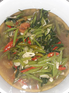 Foto resep Cah kangkung terasi