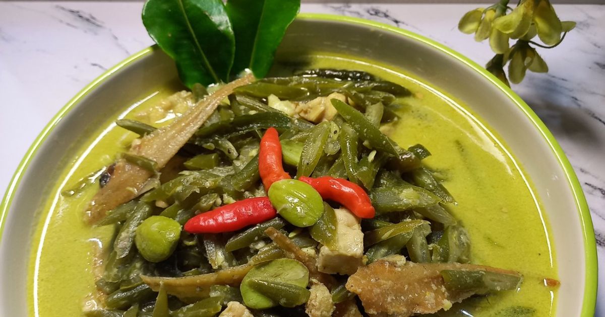 Gulai Buncis Cabe Ijo