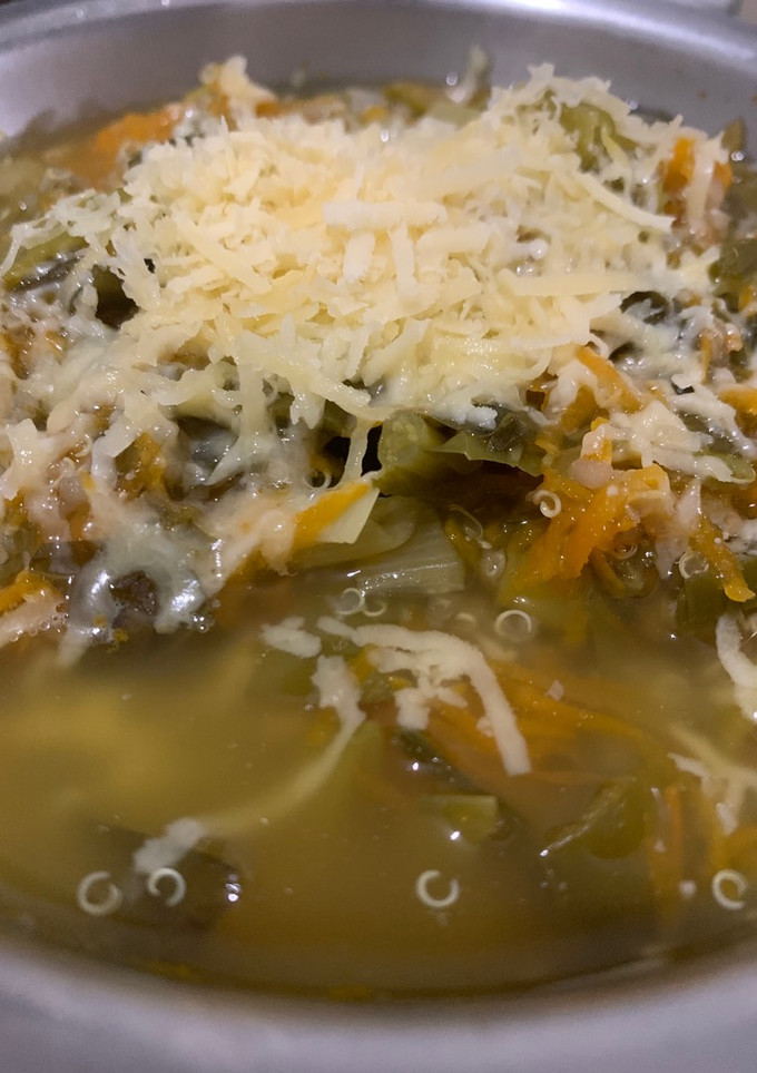Una foto de Sopa de verduras
