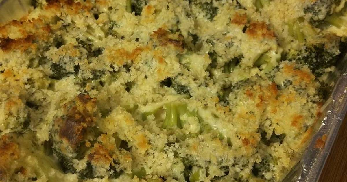 Broccoli Cheese Gratin for a Crowd Recipe by StephieCanCook Cookpad
