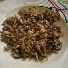 A picture of Shredded coconut.