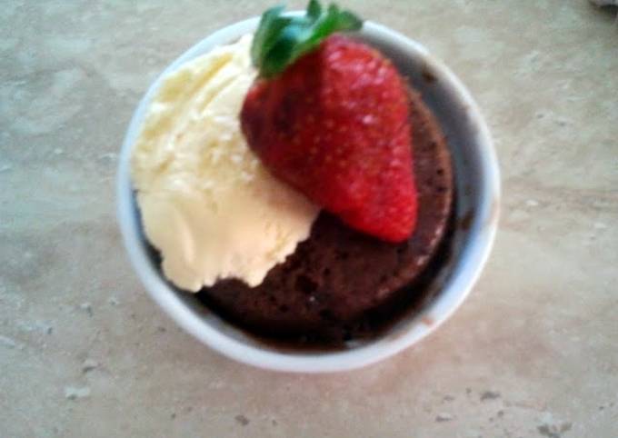 Microwave Cake in a cup