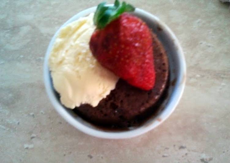 Microwave Cake in a cup