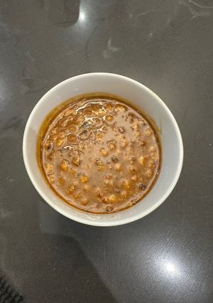 A picture of Vietnamese Peanut Dipping Sauce - Perfect :P - Enjoy :P.